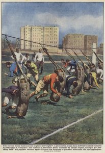 En nyfiken form av rugbyträning