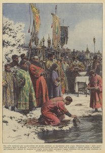 En av de mest karakteristiska ceremonierna i den ortodoxa världen, vattnets välsignelse