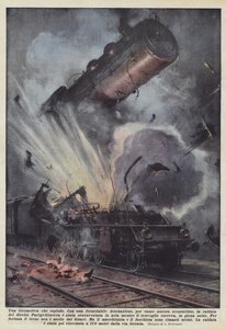 Ett exploderande lok