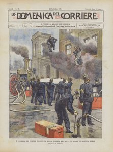V Congress of Italian Firefighters, Den stora manövern i Milano Arena, i söndags