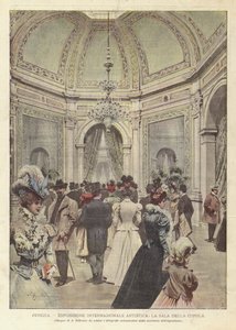 Venedig, Internationell konstutställning, La Sala Della Cupola av Achille Beltrame