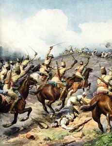 WWII 1940 1941 War East African Campaign - Heroes of Africa av Achille Beltrame