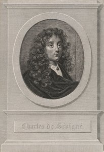 Porträtt av Charles de Sévigné av Achille Devéria