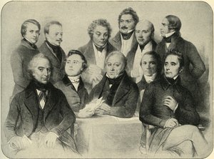Den andra franskans provisoriska regering av Achille Devéria