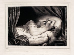 Sömn av Achille Devéria