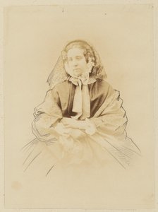 [Porträtt av en dam i halvfigur] av Achille Devéria