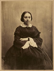 [Porträtt av en ung dam, troligen Cécile Devéria] av Achille Devéria