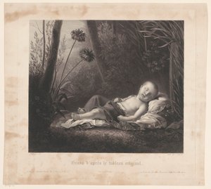 Porträtt av Napoleon Frans Karel Jozef Bonaparte av Achille Désiré Lefèvre