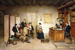 Läsningen av testamentet av Achille Glisenti