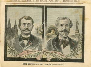 Illustration av Achille Lemot (1846-1909) i Le Pelerin av Achille Lemot