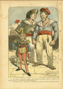 Illustration av Achille Lemot (1846-1909) i Le Pelerin av Achille Lemot