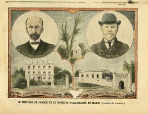 Illustration av Achille Lemot (1846-1909) i Le Pelerin av Achille Lemot