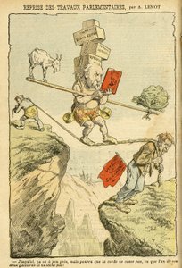 Illustration av Achille Lemot (1846-1909) i Le Pelerin av Achille Lemot