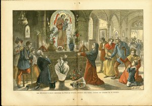 Illustration av Achille Lemot (1846-1909) i Le Pelerin av Achille Lemot