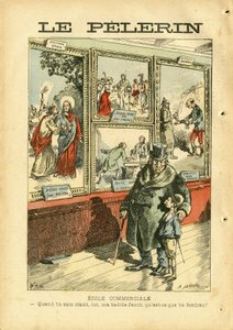 Illustration av Achille Lemot (1846-1909) i Le Pelerin av Achille Lemot