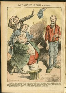 Illustration av Achille Lemot (1846-1909) i Le Pelerin av Achille Lemot