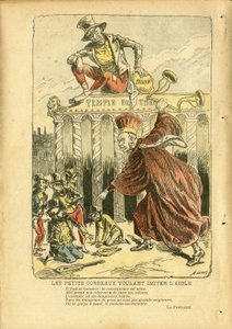 Illustration av Achille Lemot (1846-1909) i Le Pelerin av Achille Lemot