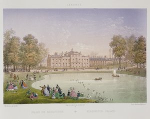 Kensington Palace, ca 1862 av Achille Louis Martinet
