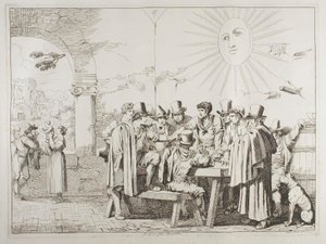 Pasatella-spelet av Achille Pinelli