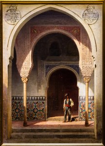 Uteplats vid Alhambra