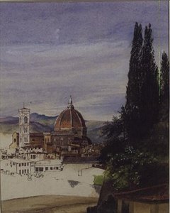 Florens från Boboli Gardens (oavslutad) av Ada Dundas