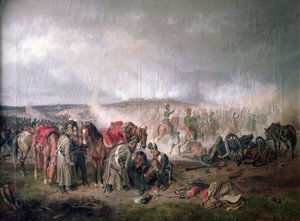 Greve Seinsheims död i slaget vid Borodino 1812, 1862