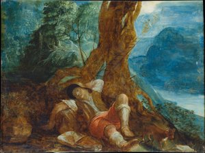 Jakobs dröm av Adam Elsheimer