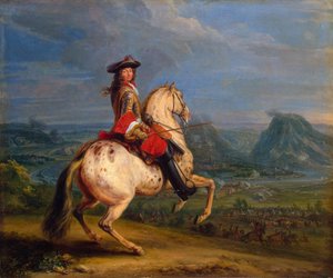 Ludvig XIV vid intagandet av Besançon