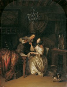 Den galante medhjälparen av Adam Johann Braun
