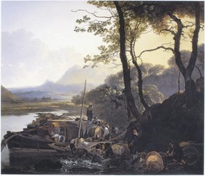 Färjebåten av Adam Pynacker
