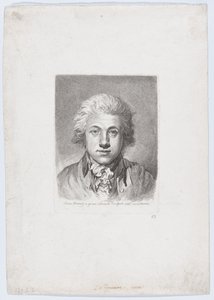 Självporträtt, 1785. av Adam von Bartsch