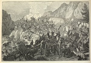 Slaget vid Katzbach den 26 augusti 1813.