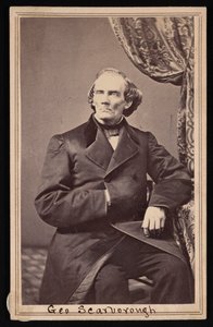 Porträtt av George Scarborough, 1862-1863. av Addis and Noel