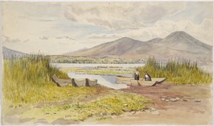 Lake Patzcuaro, Michoacan, Mexiko av Adela Breton