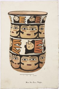 Vas från Nazca, Peru av Adela Breton