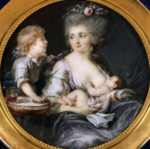 Madame Mitoire och hennes barn.
