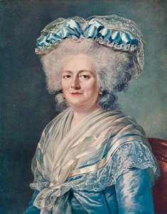 Madame Victoire, 1787 av Adelaide Labille Guiard