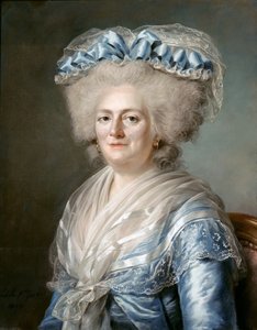 Marie Louise Therese Seger av Frankrike 1733-1799 av Adelaide Labille Guiard