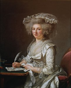 Porträtt av Madame Roland