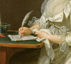 Porträtt av en kvinna, ca 1787