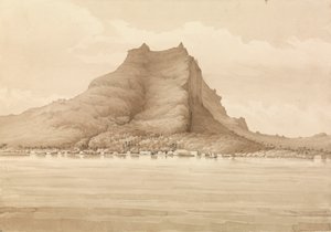 "Bora bora, 4 september 1849 [Samhällsöarna] av Admiral Sir Edward Gennys Fanshawe