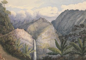"Fautaua, Tahiti, 25 augusti 1849 [Samhällsöarna] av Admiral Sir Edward Gennys Fanshawe