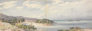 Hogland, 24 augusti 1855, Finland av Admiral Sir Edward Gennys Fanshawe