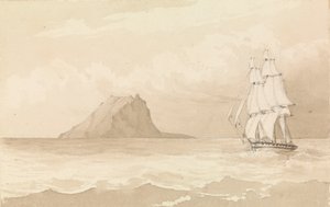 Maitea [Mehetia], 20 augusti 1849 [Sällskapsöarna] av Admiral Sir Edward Gennys Fanshawe