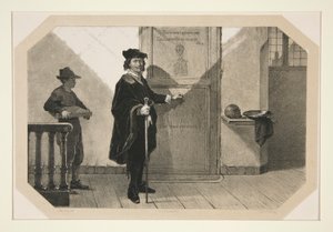 Rembrandt på väg till Dr Tulps anatomiska lektion