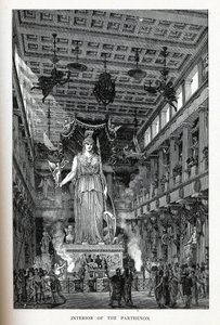 Parthenons inre, 1882