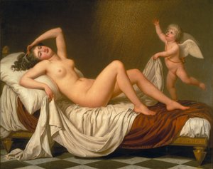 Danaë och guldduschen, 1787