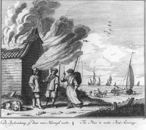 ”De bockemhang, of daar men haringh rookt” (nr 16 ur serien om sillfiske) av Adolf van der Laan