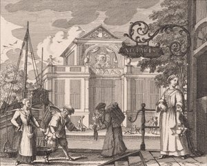 ”Diep watersz: strand: staaten en andere bockom” (nr 15 ur serien om sillfiske) av Adolf van der Laan