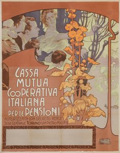 1898 års allmänna pensionskassa. av Adolfo Hohenstein
